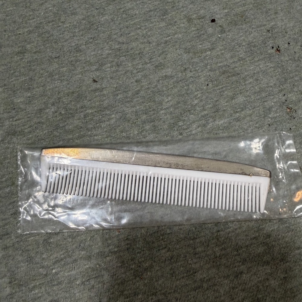 Webster Hair Comb 4.5" Silver Vintage 925 Sterling Vanity No Monogram Grooming
